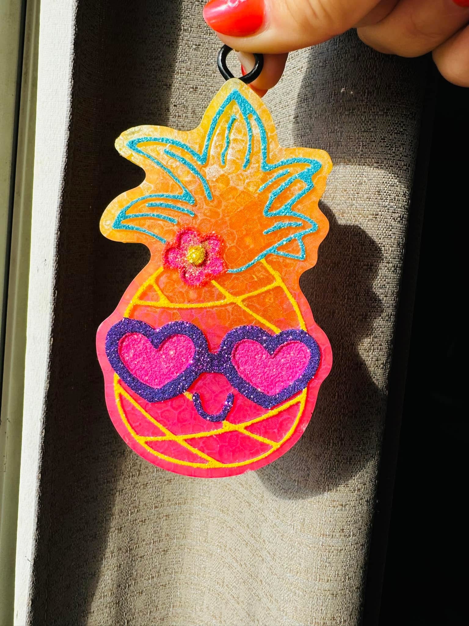 Cute Pineapple Freshie w/ Refill