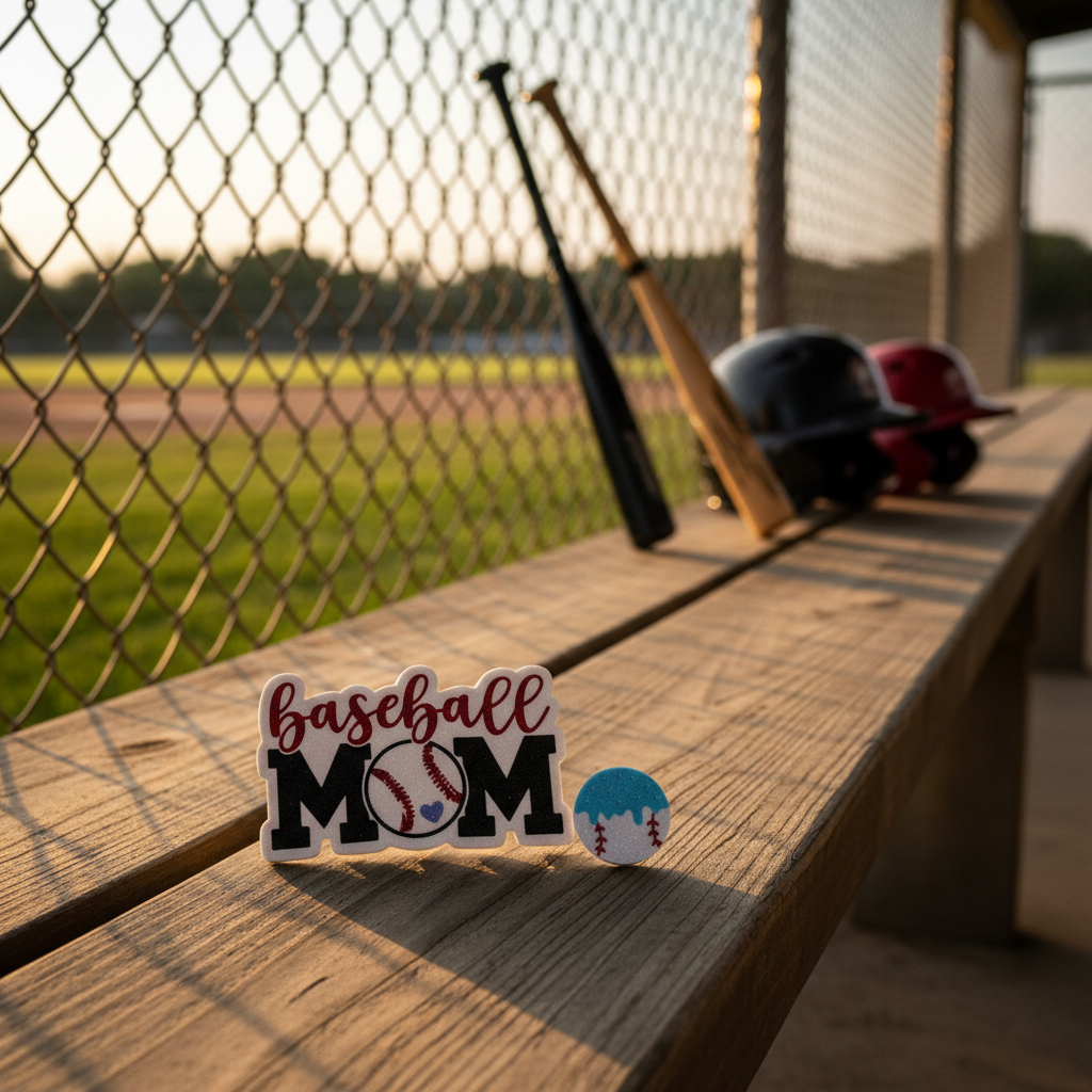 Bogg Bag Charms - Baseball Mom