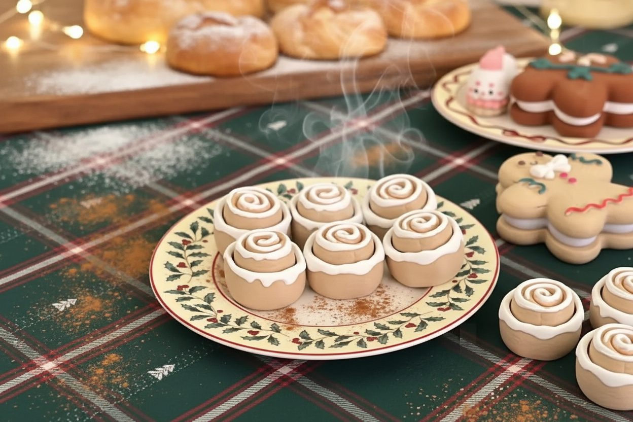 Cinnamon Roll Fidget Clicker