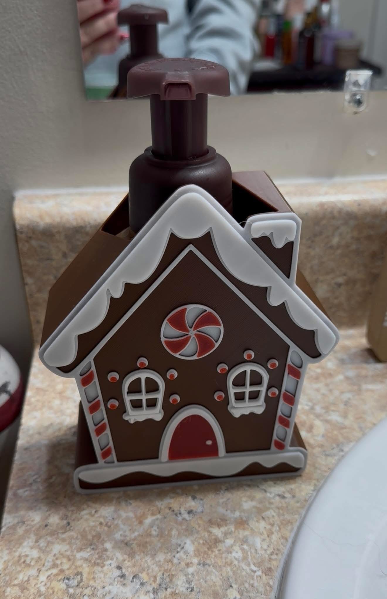 Gingerbread House Soap Holder