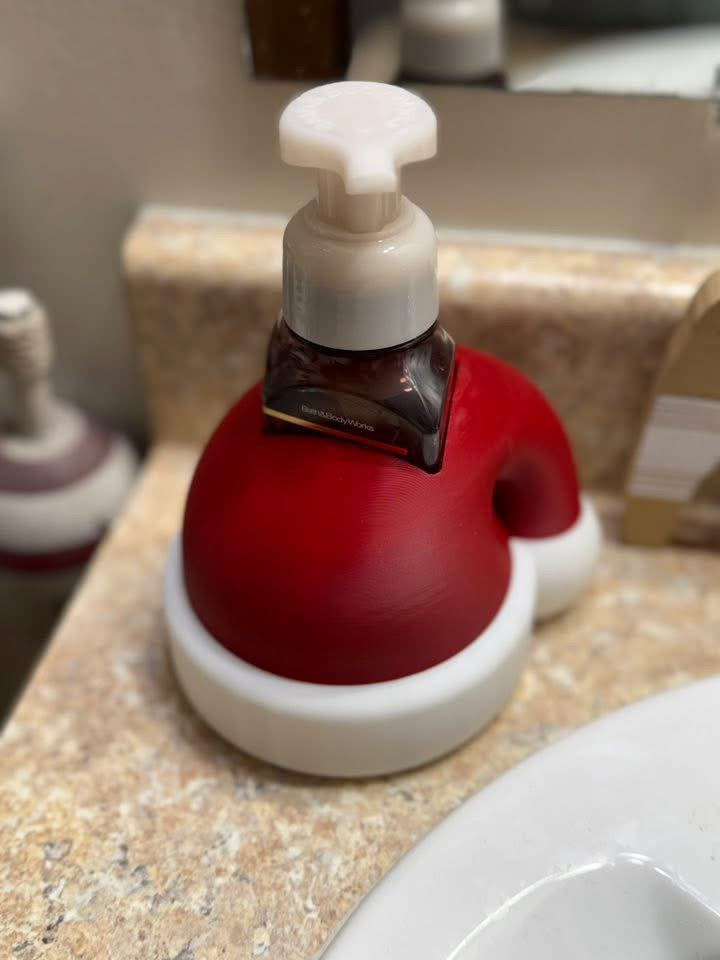 Santa Hat Soap Holder
