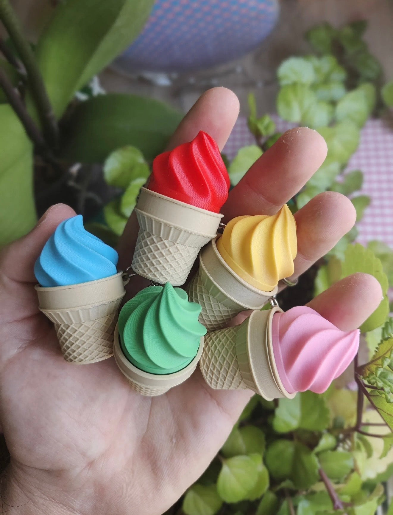 Ice Cream Cone Fidget Clicker