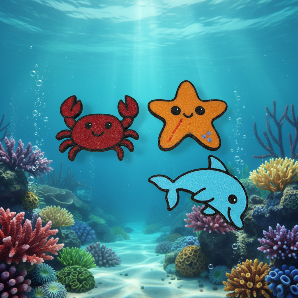 Bogg Bag Charm - Under the Sea